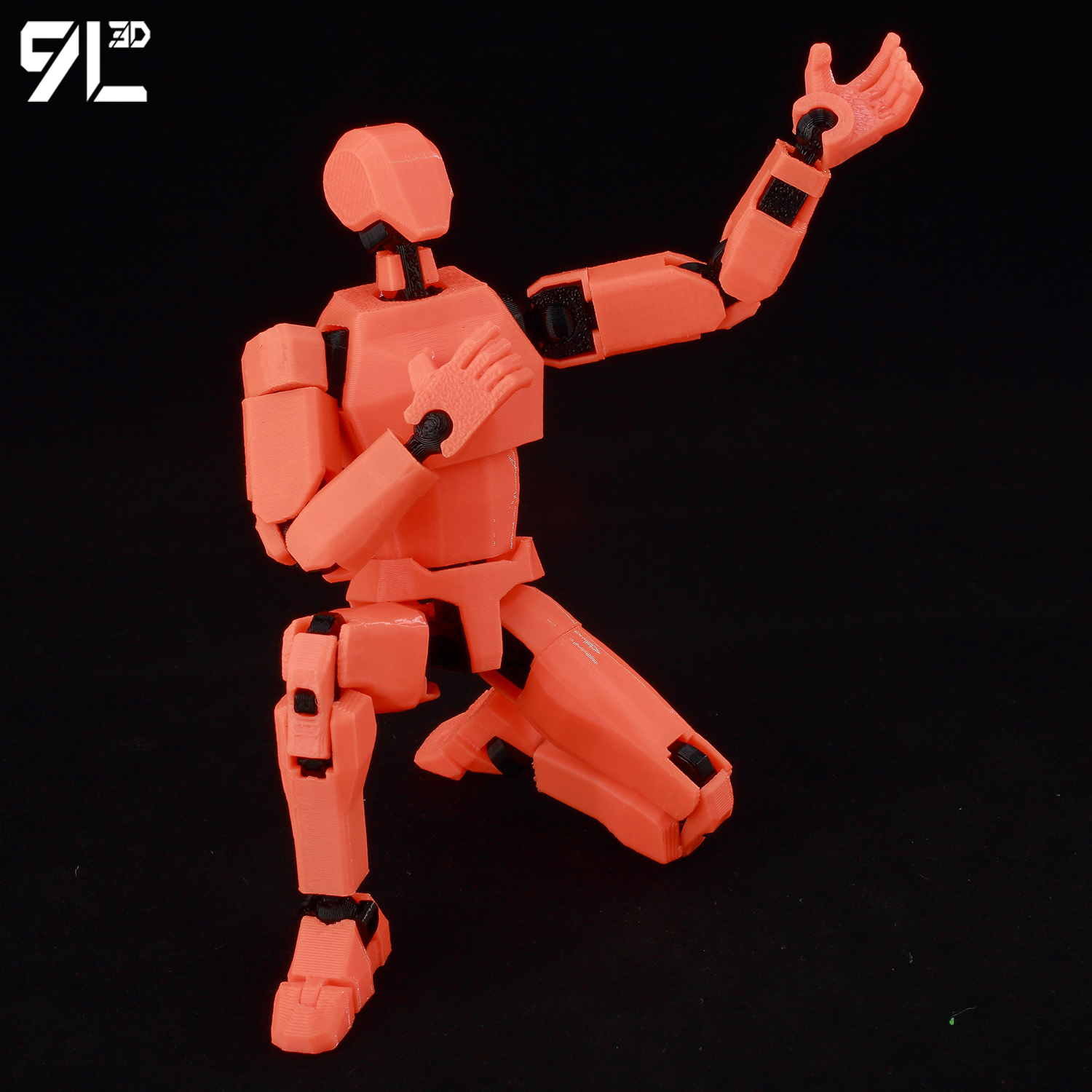 9L 3D Printed Articulated Dumm - 3D Printing Luffy recension och pris