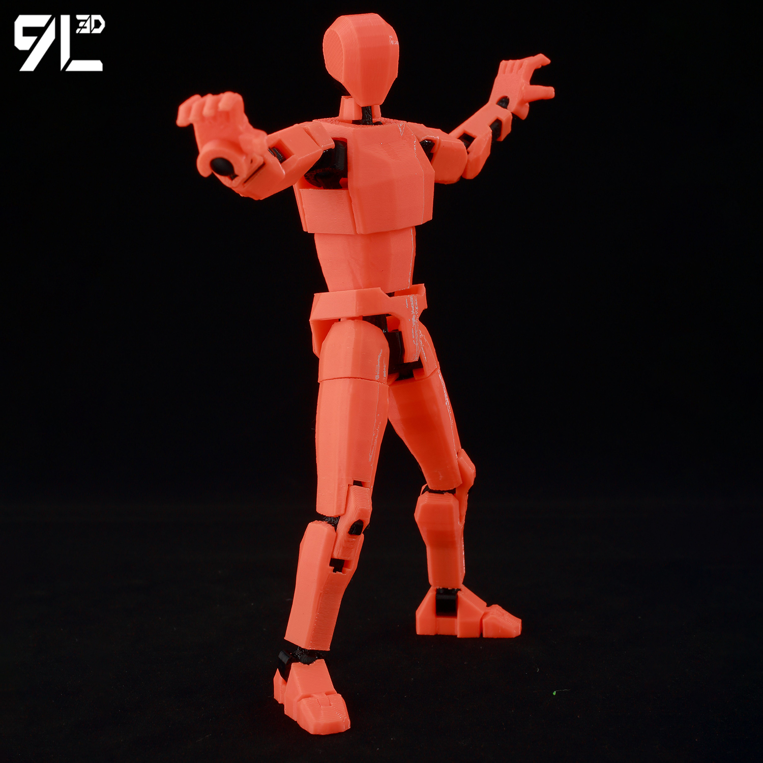 9L 3D Printed Articulated Dumm - 3D Printing Luffy recension och pris