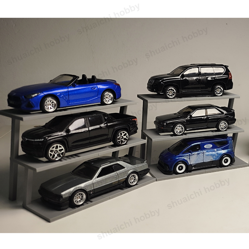 2PCS 3D Printed Tiered Display - 3D Printing Diecast Cars recension och pris