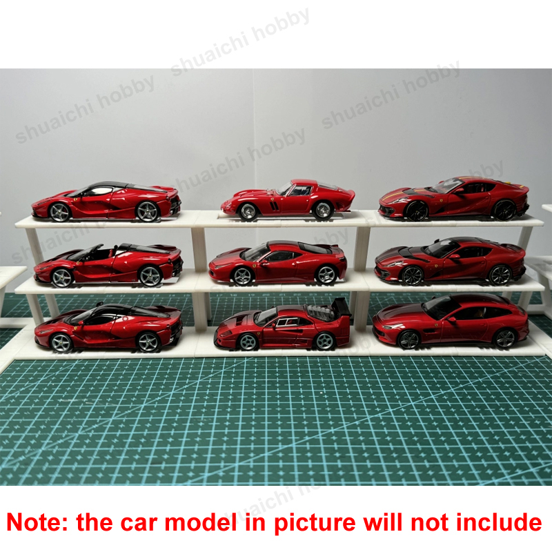 2PCS 3D Printed Tiered Display - 3D Printing Diecast Cars recension och pris