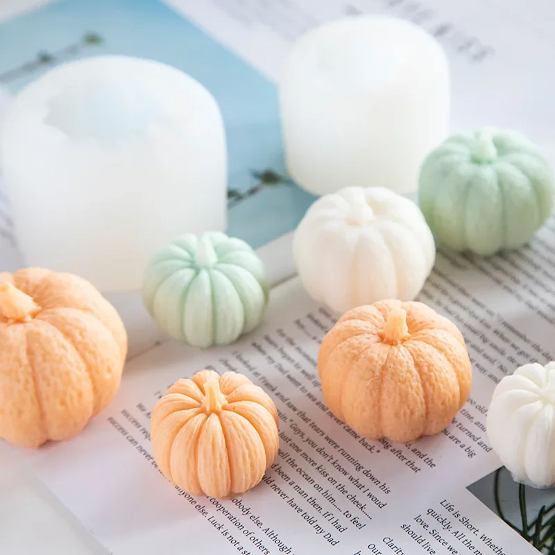 New Pumpkin Shape DIY Candles  - 3D Printing Concrete recension och pris