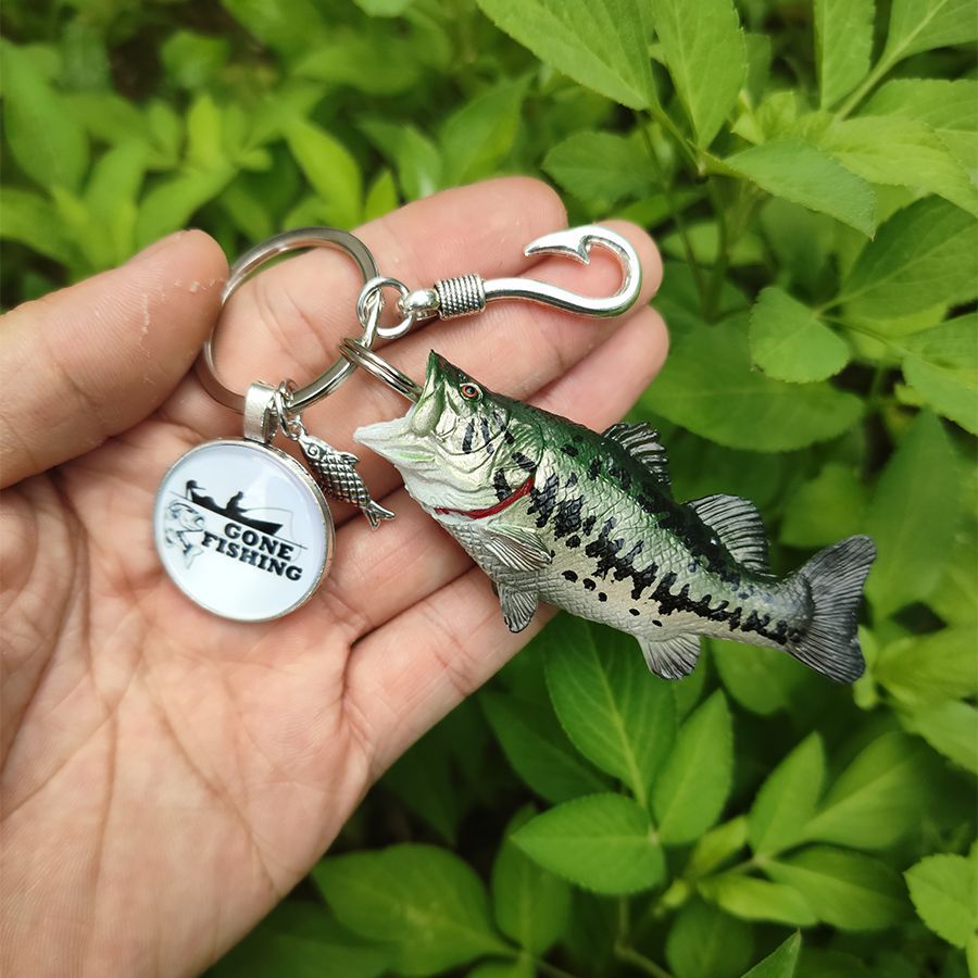 3D Sea Bass Keychain, lure Fis - 3D Printing Lure recension och pris