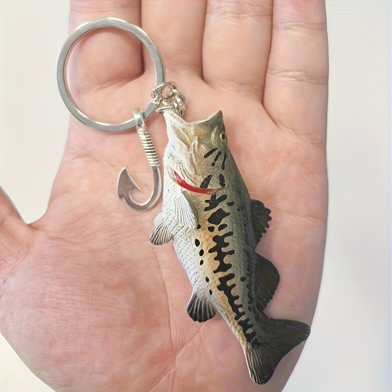 3D Sea Bass Keychain, lure Fis - 3D Printing Lure recension och pris