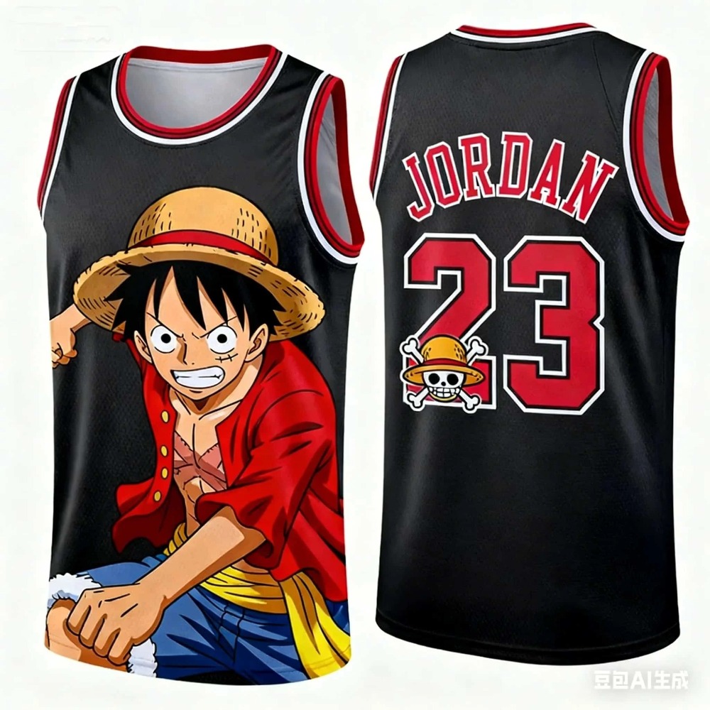 2026 New One Piece men's fashi - 3D Printing Luffy recension och pris