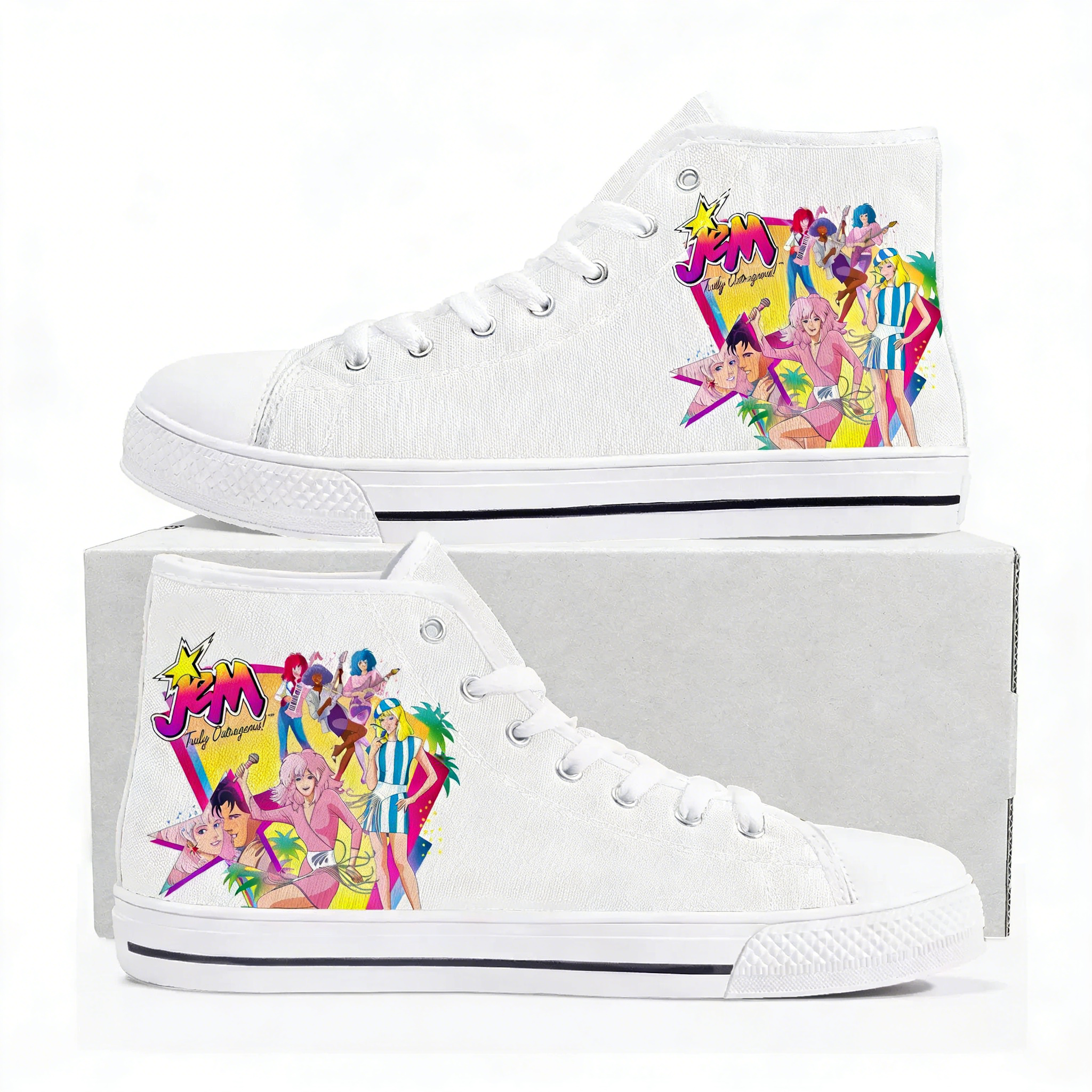 Jem and The Holograms High Top - 3D Printing Quality recension och pris