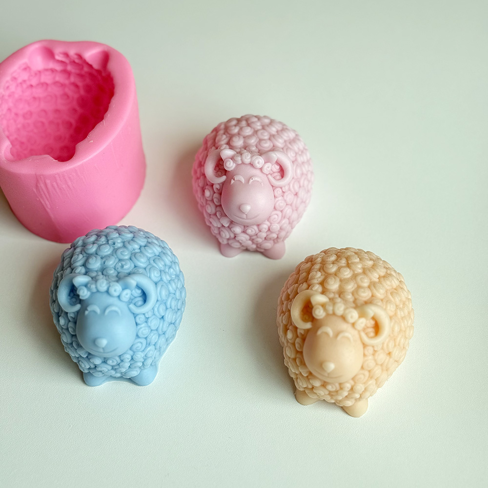 3D Sheep Candle Silicone Mold  - 3D Printing Concrete recension och pris