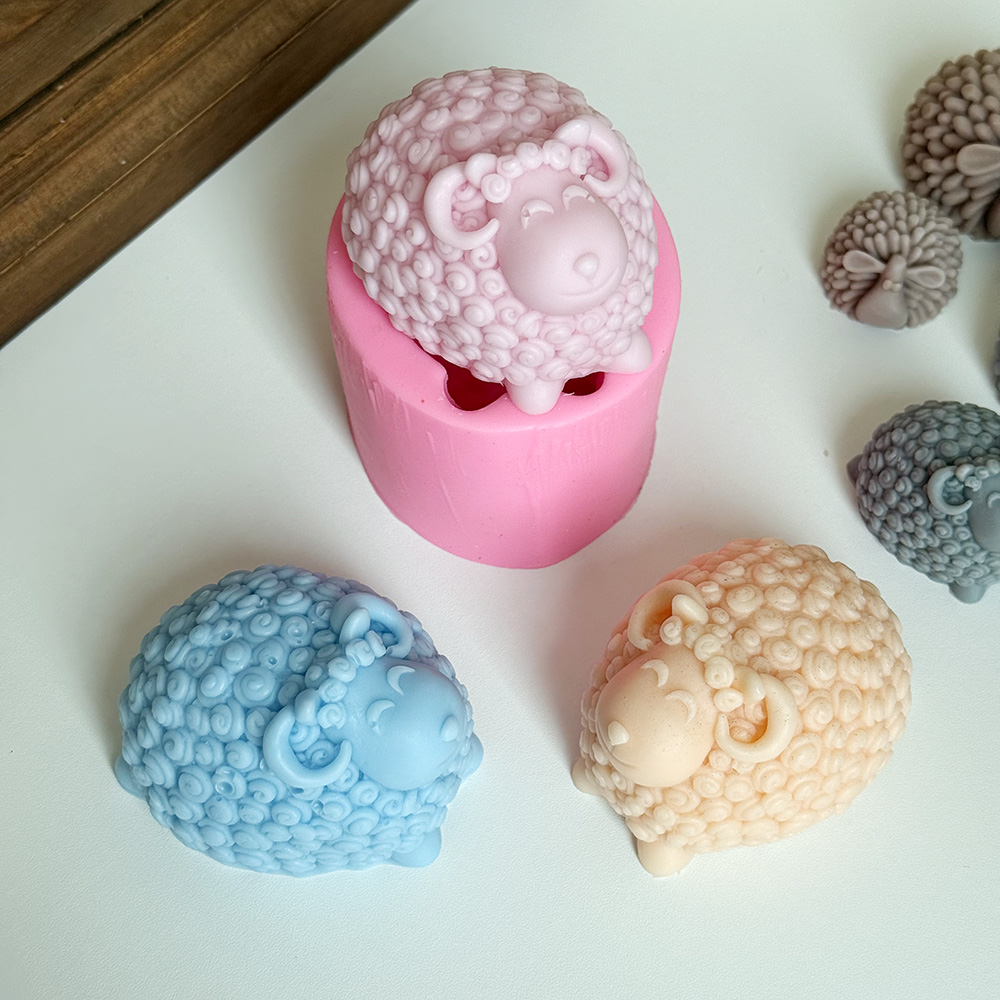 3D Sheep Candle Silicone Mold  - 3D Printing Concrete recension och pris