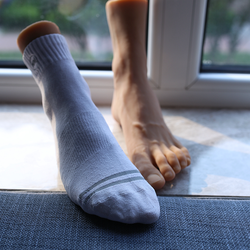 Realistic Male Foot Model Hand - Silicone Sock Hotend recension och pris