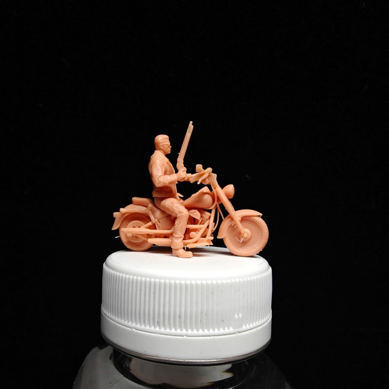 1/64 Scale Miniature Biker Man - 3D Printing Diecast Cars recension och pris