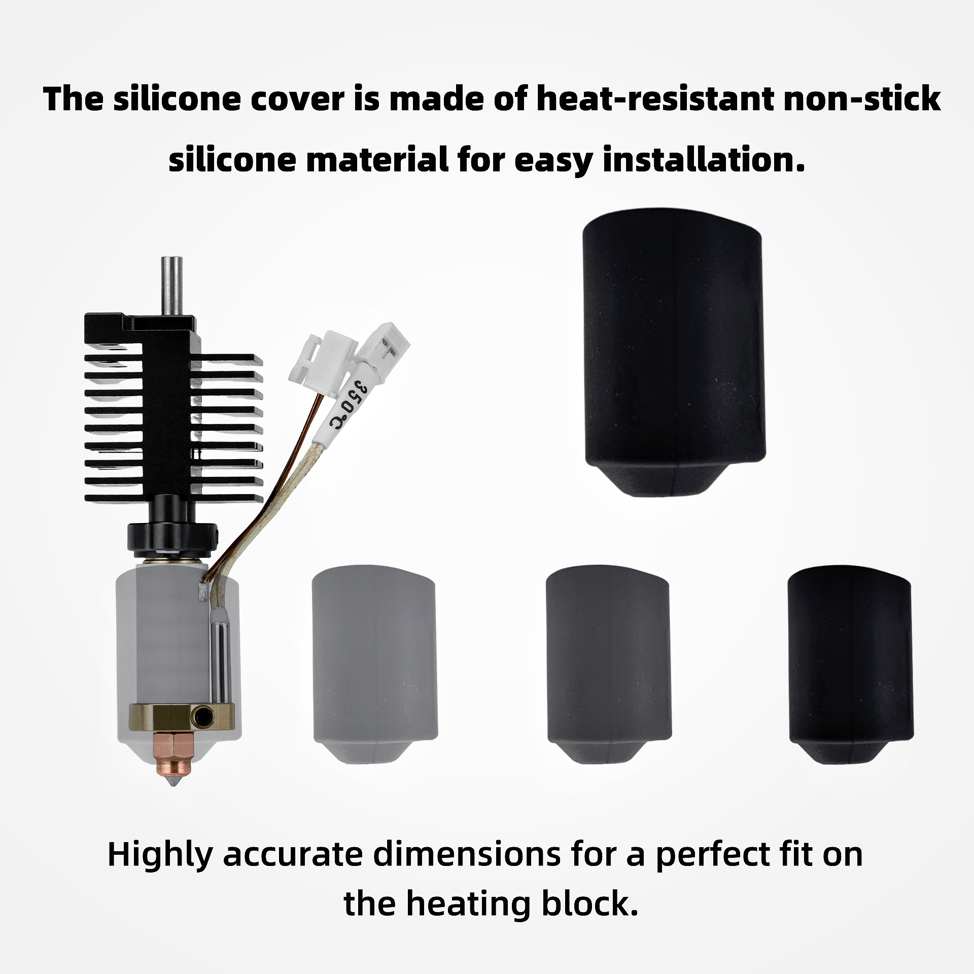 Silicone Sleeve For Creality H - Silicone Sock Hotend recension och pris