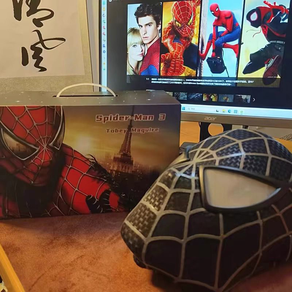 Toby Maguire Spiderman Mask Wi - 3D Printing Web recension och pris