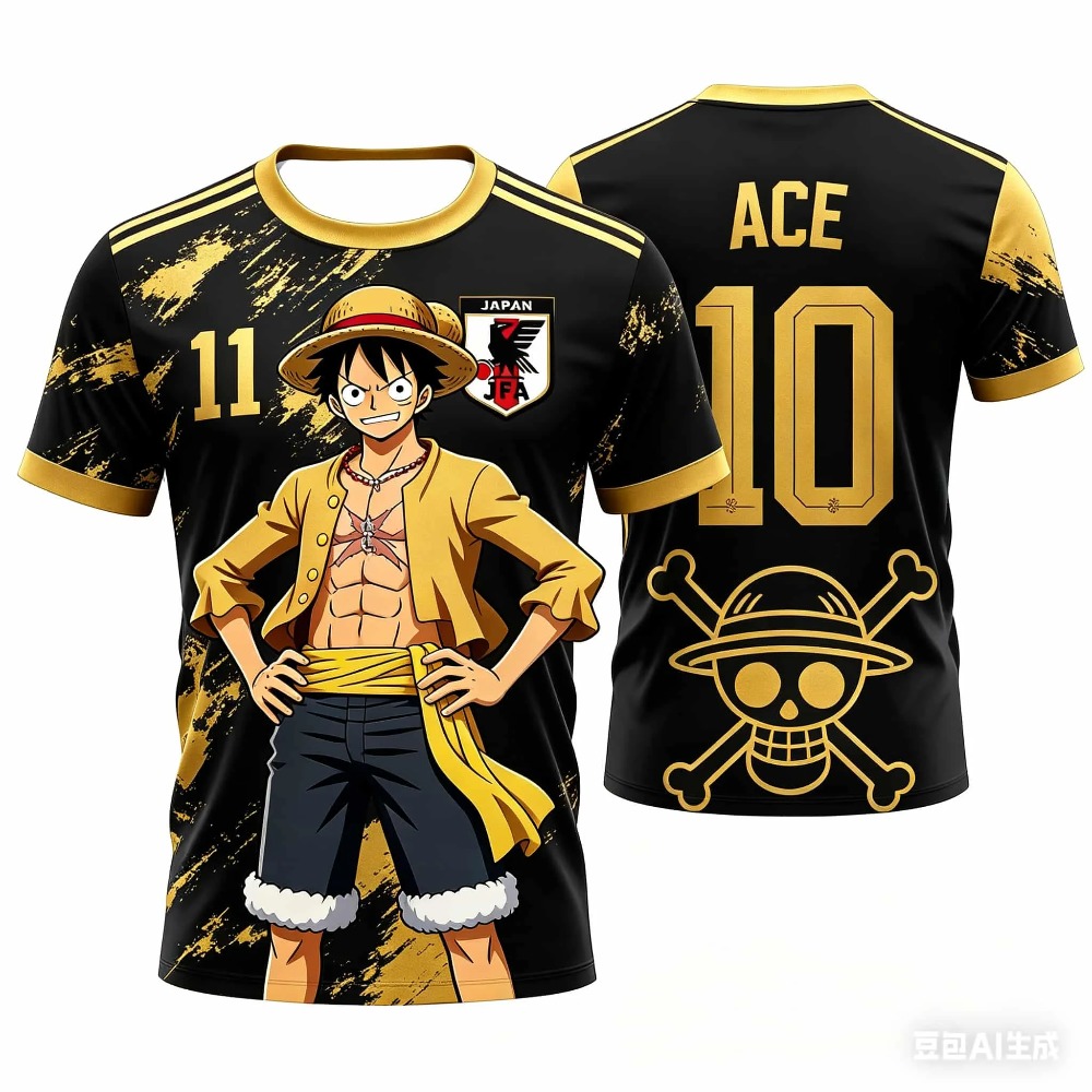 2026 New Summer Japan One Piec - 3D Printing Luffy recension och pris