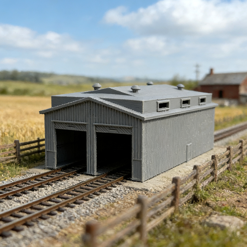1/160 N Scale Miniature Train  - 3D Printing Warehouse recension och pris