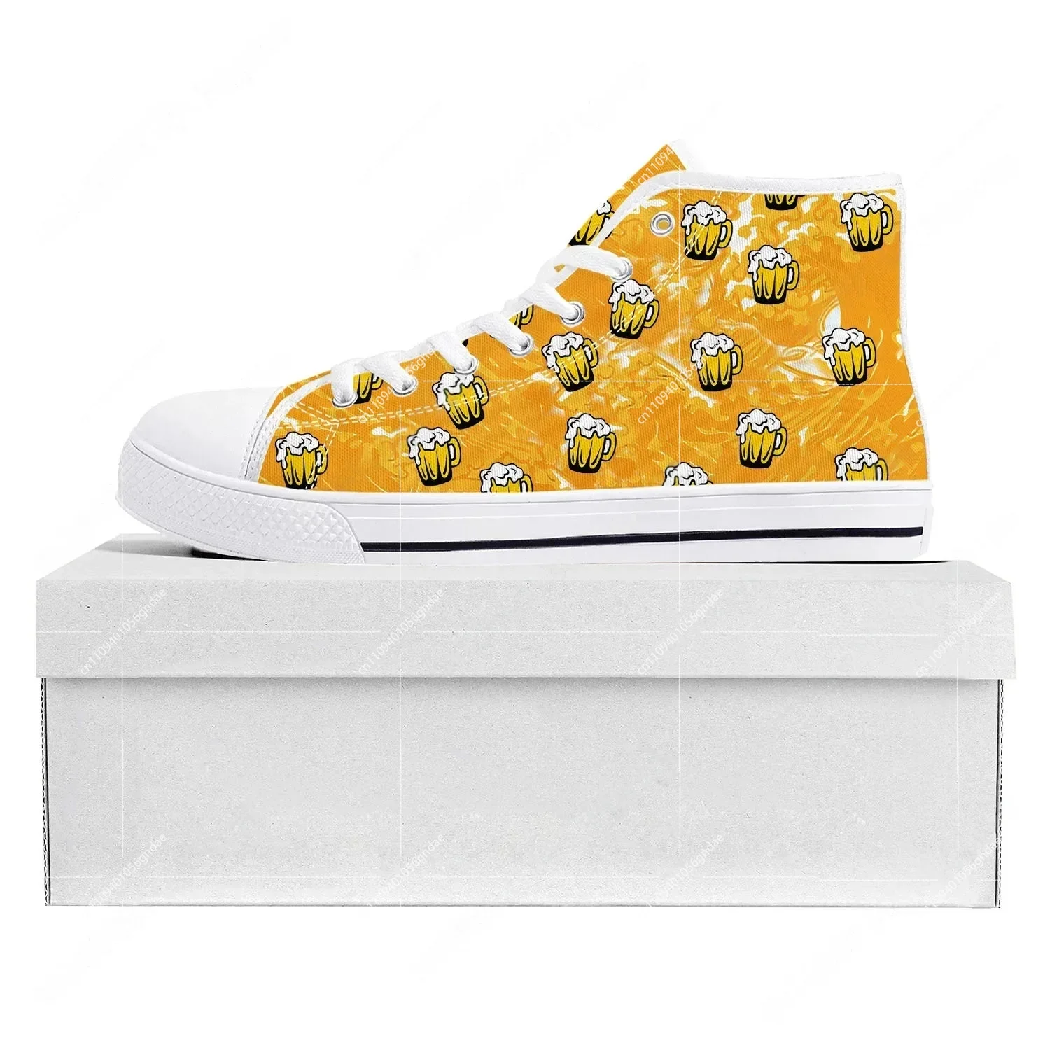 Beer Unisex 3D Print High Top  - 3D Printing Quality recension och pris