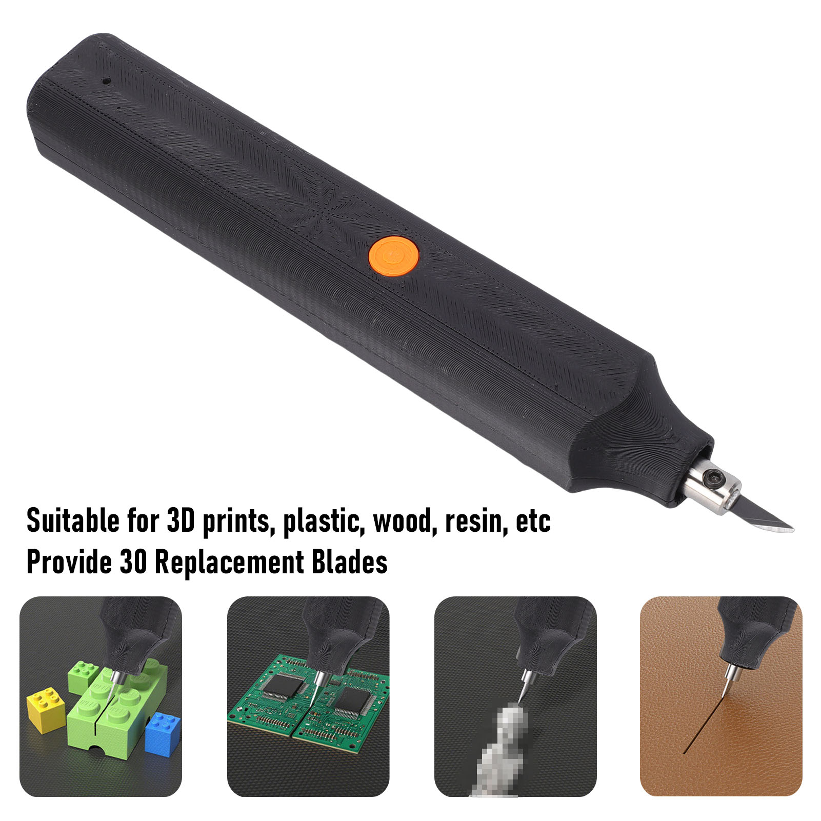 40kHz Ultrasonic Cutter with 3 - 3D Printing Plastic recension och pris