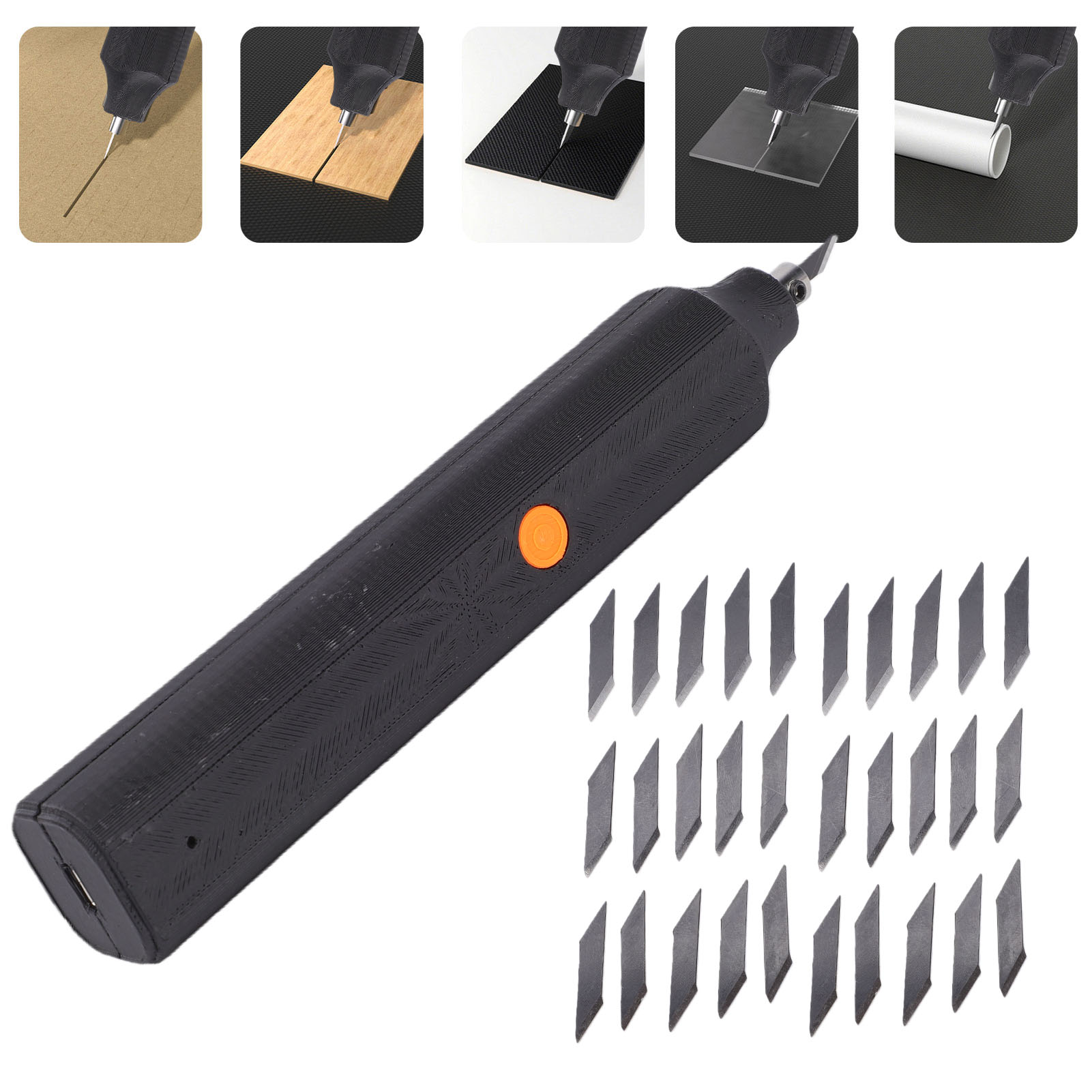 40kHz Ultrasonic Cutter with 3 - 3D Printing Plastic recension och pris