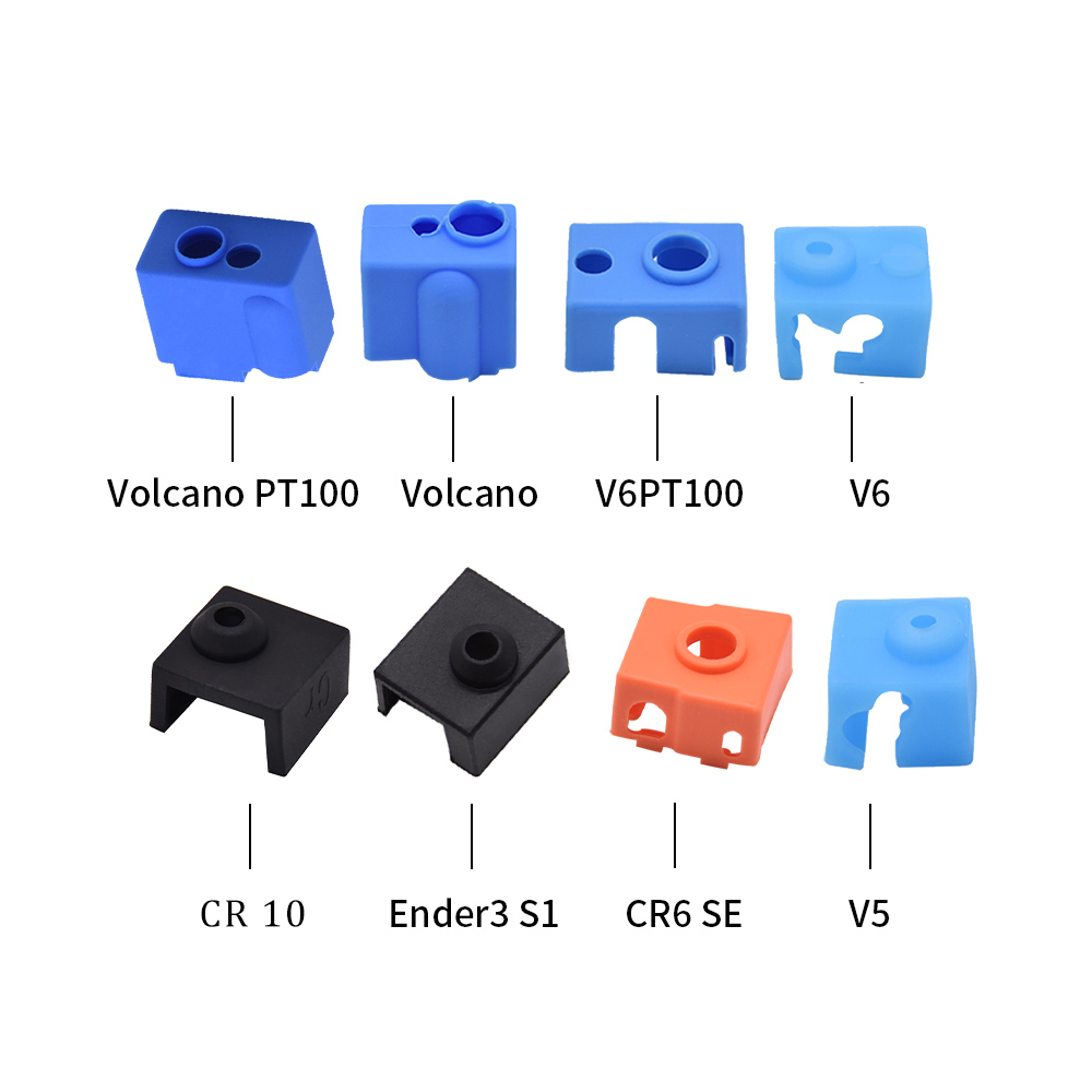 3/5/10pcs Hotend Silicone Sock - Silicone Sock Hotend recension och pris