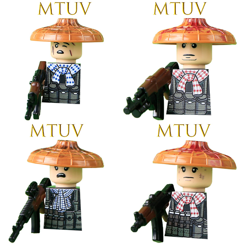 WW2 Soviet Soldier Figures Bui - 3D Printing Lego Bricks recension och pris