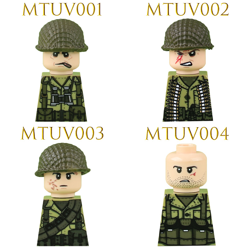 WW2 Soviet Soldier Figures Bui - 3D Printing Lego Bricks recension och pris