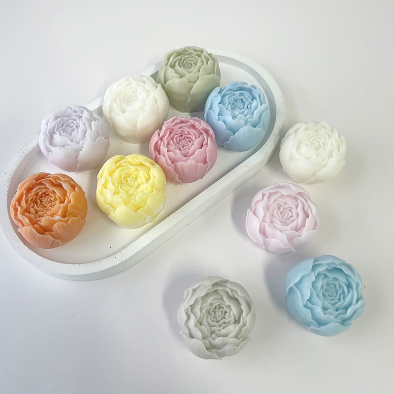 3D Roses Candle Silicone Mold  - 3D Printing Concrete recension och pris