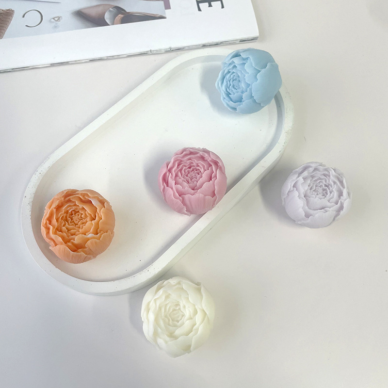 3D Roses Candle Silicone Mold  - 3D Printing Concrete recension och pris