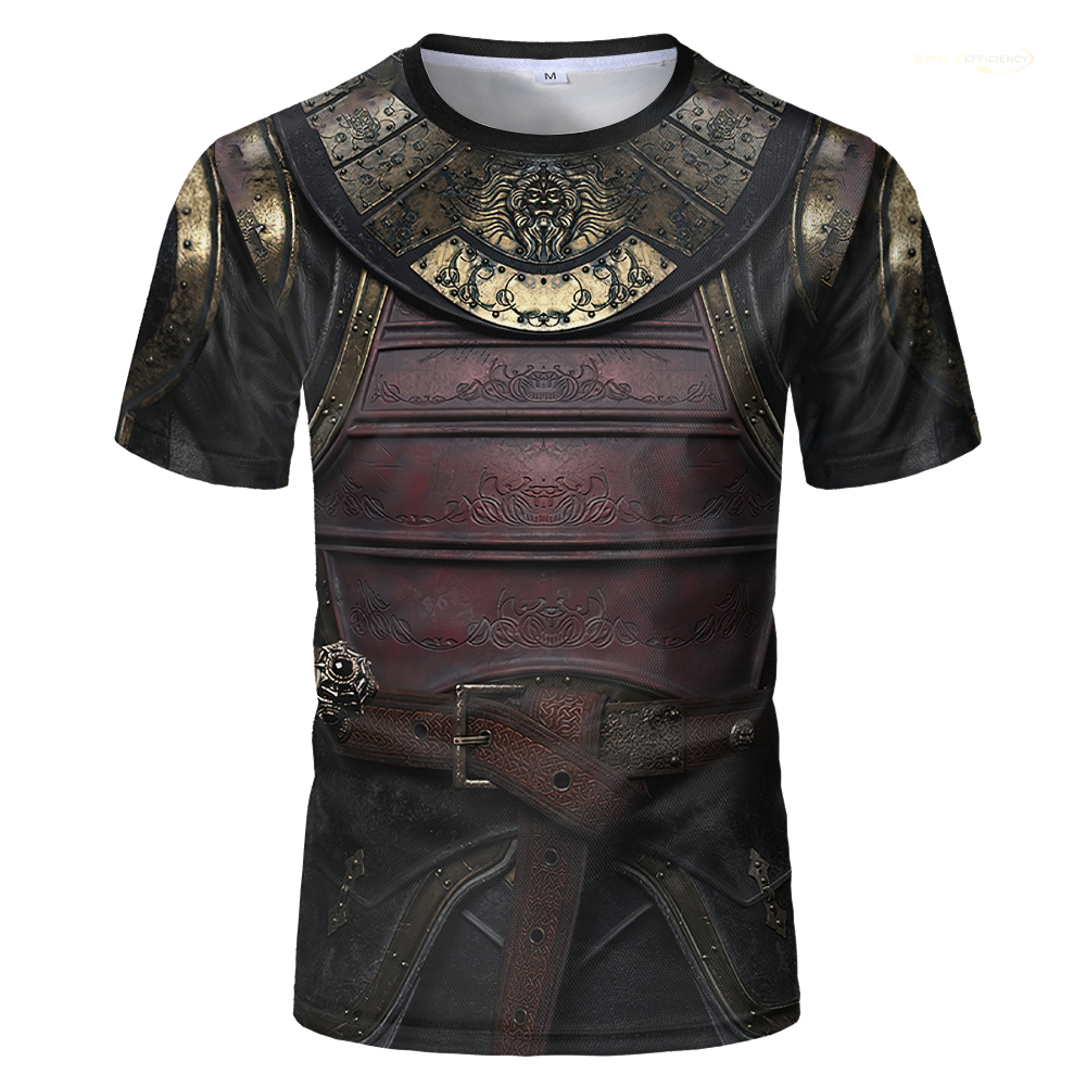 2024 Temple Knight Armor T-shi - 3D Printing Knight Armor recension och pris