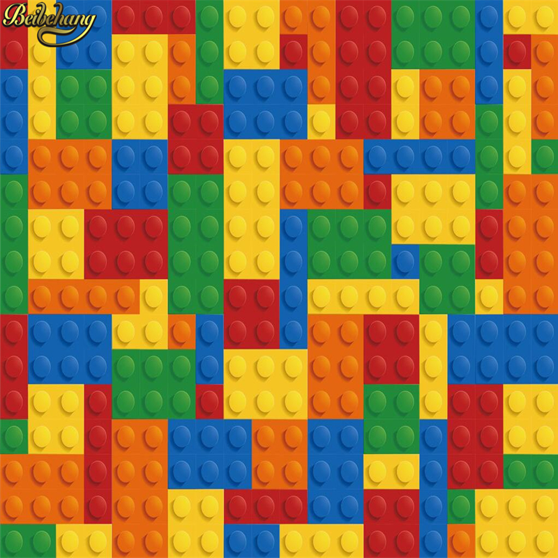 beibehang Custom Photo Wallpap - 3D Printing Lego Bricks recension och pris