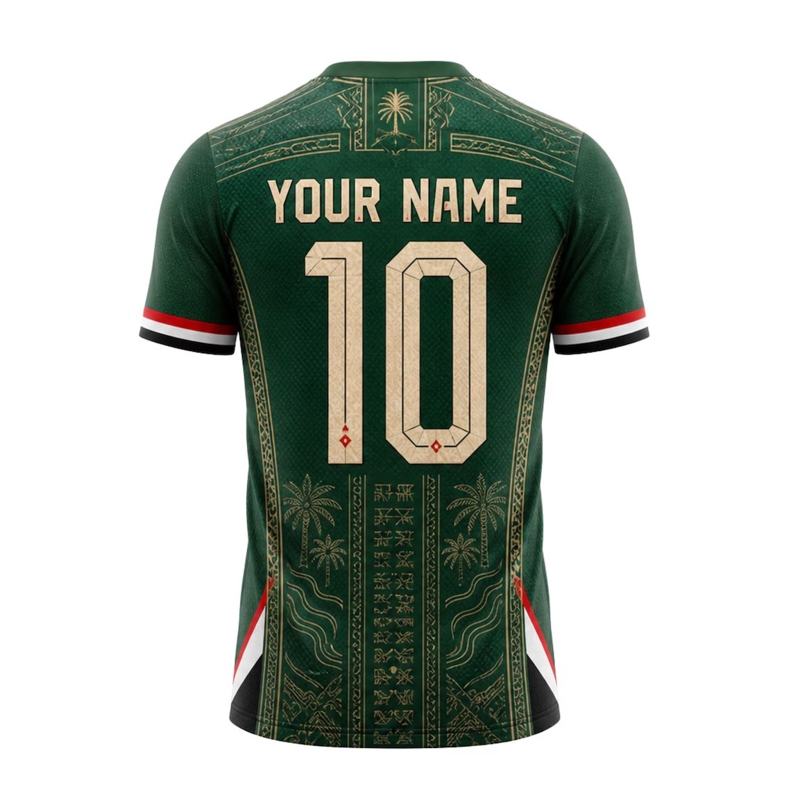 Iraq Soccer Jersey, Custom Nam - 3D Printing Custom recension och pris