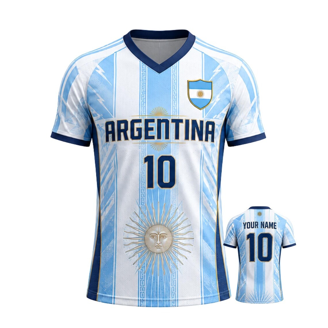 Iraq Soccer Jersey, Custom Nam - 3D Printing Custom recension och pris