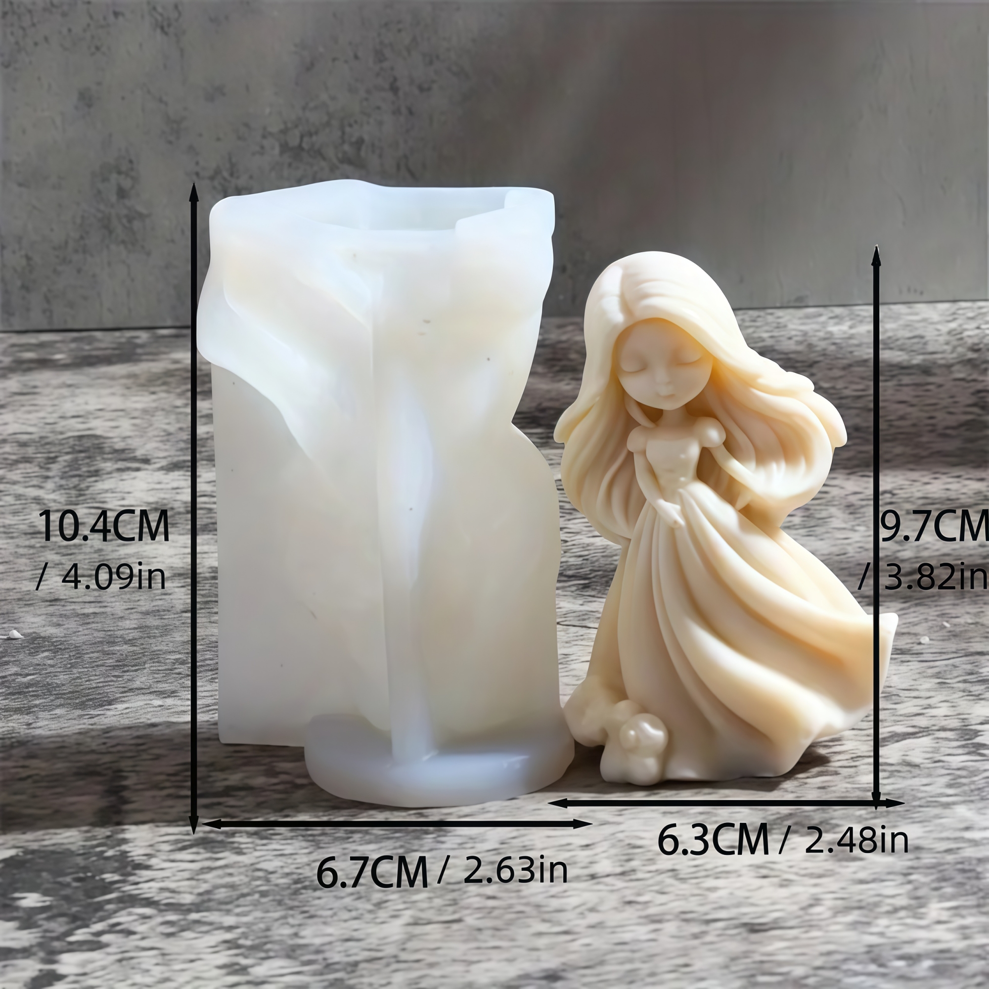 3D Sweet Princess Doll Silicon - 3D Printing Concrete recension och pris