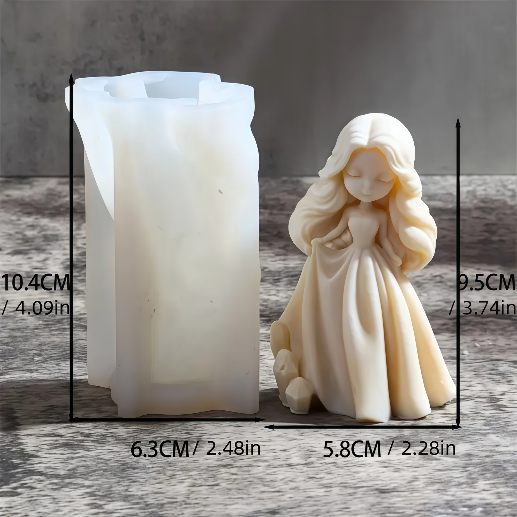 3D Sweet Princess Doll Silicon - 3D Printing Concrete recension och pris