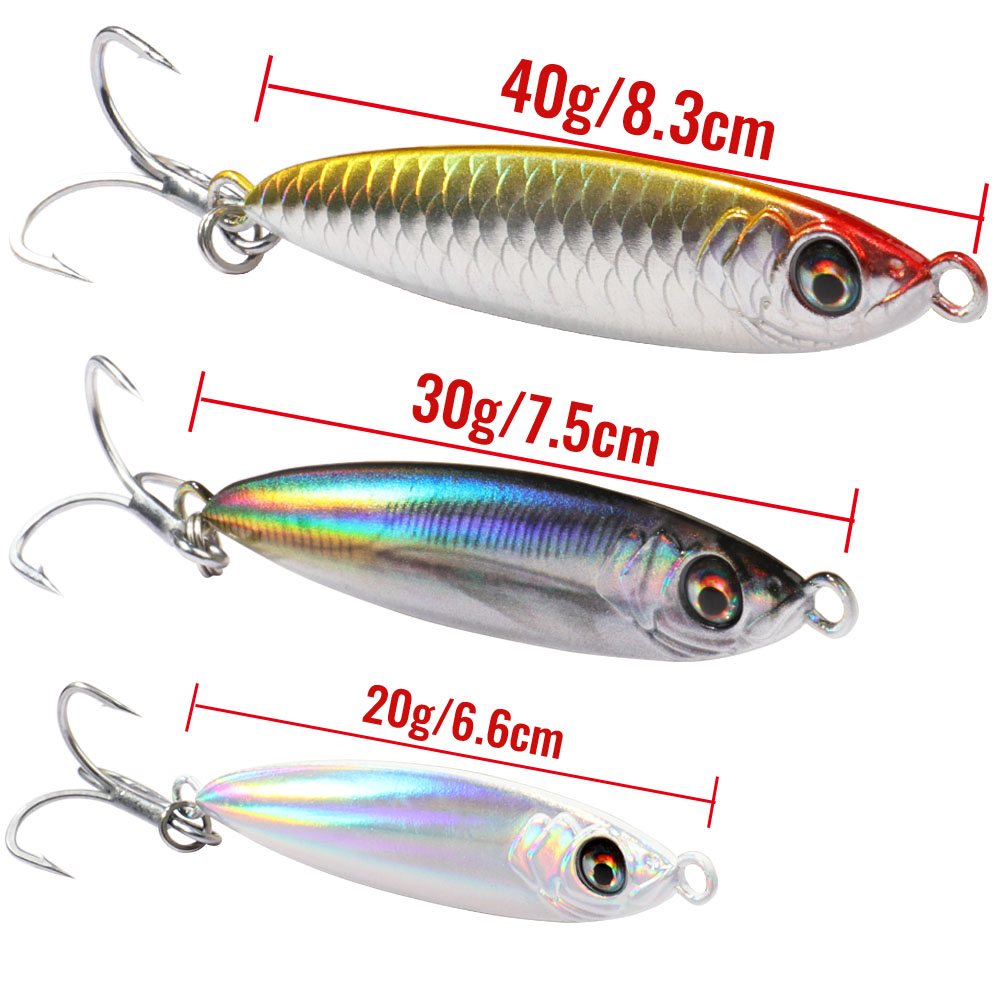 GOBAIT Metal Jig Lure 20g 30g  - 3D Printing Lure recension och pris