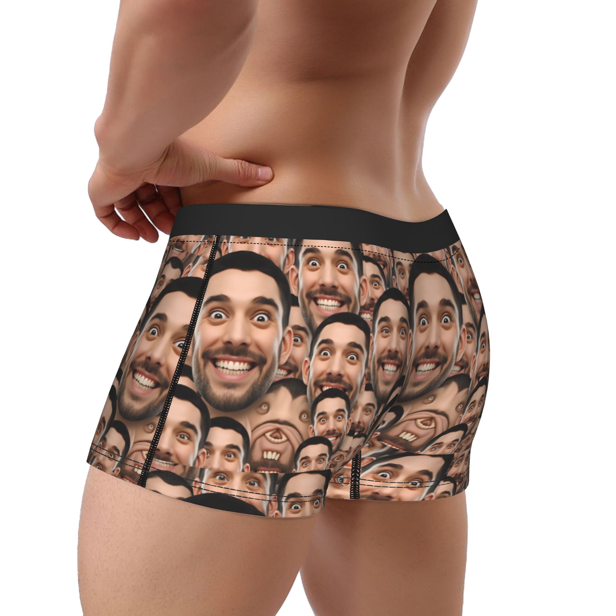 Custom Your Head Boxershorts   - 3D Printing Quality recension och pris