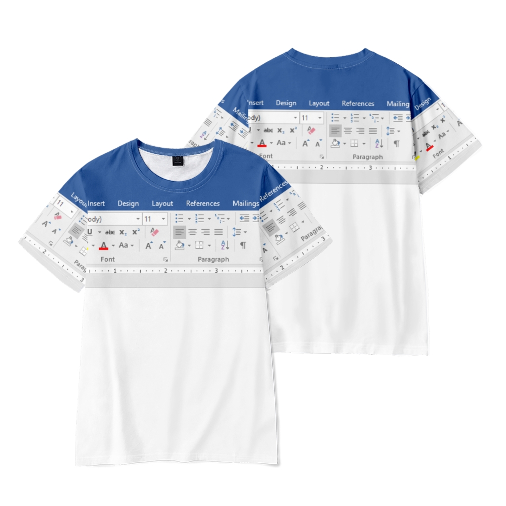 Excel 3D Fashion Men's T-shirt - 3D Printing Design Software recension och pris