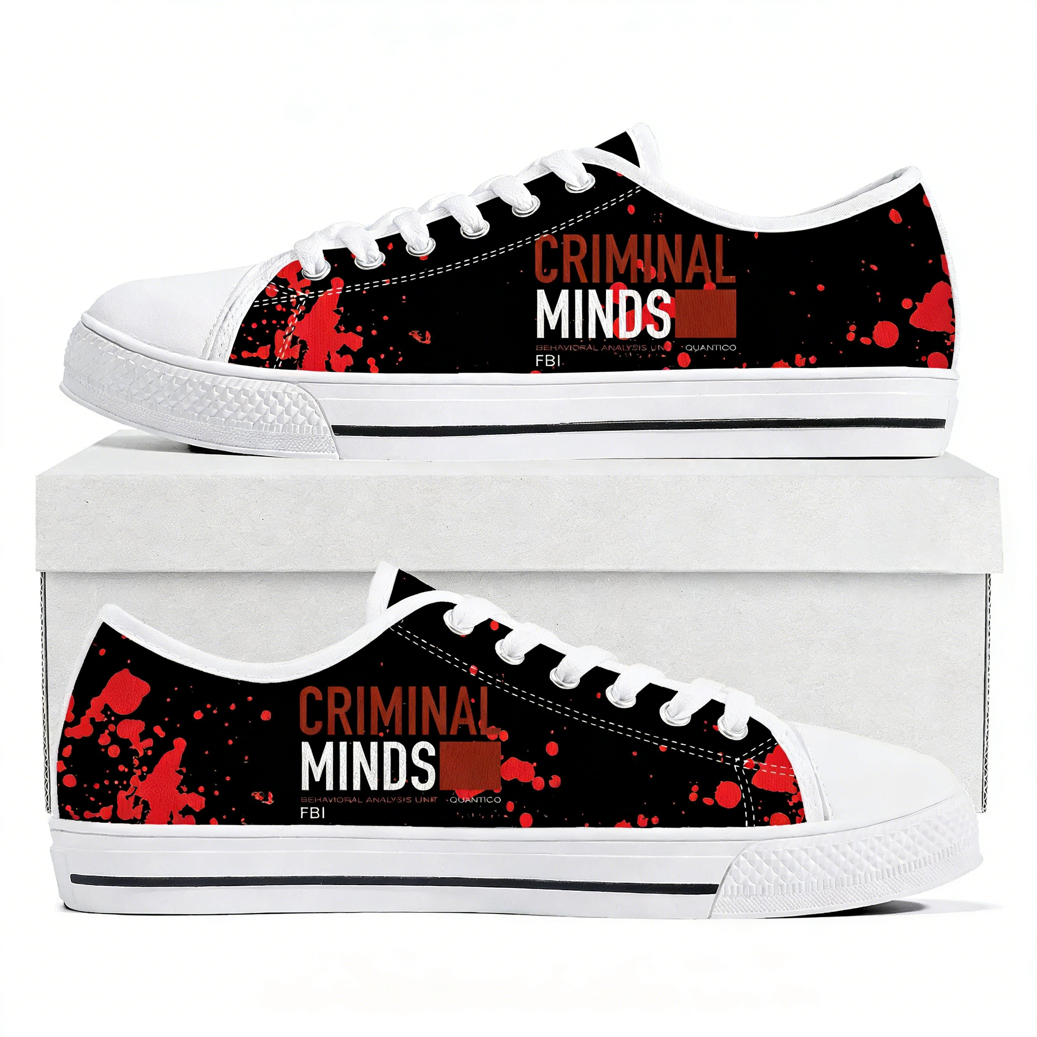 Criminal Minds Low Top Sneaker - 3D Printing Quality recension och pris