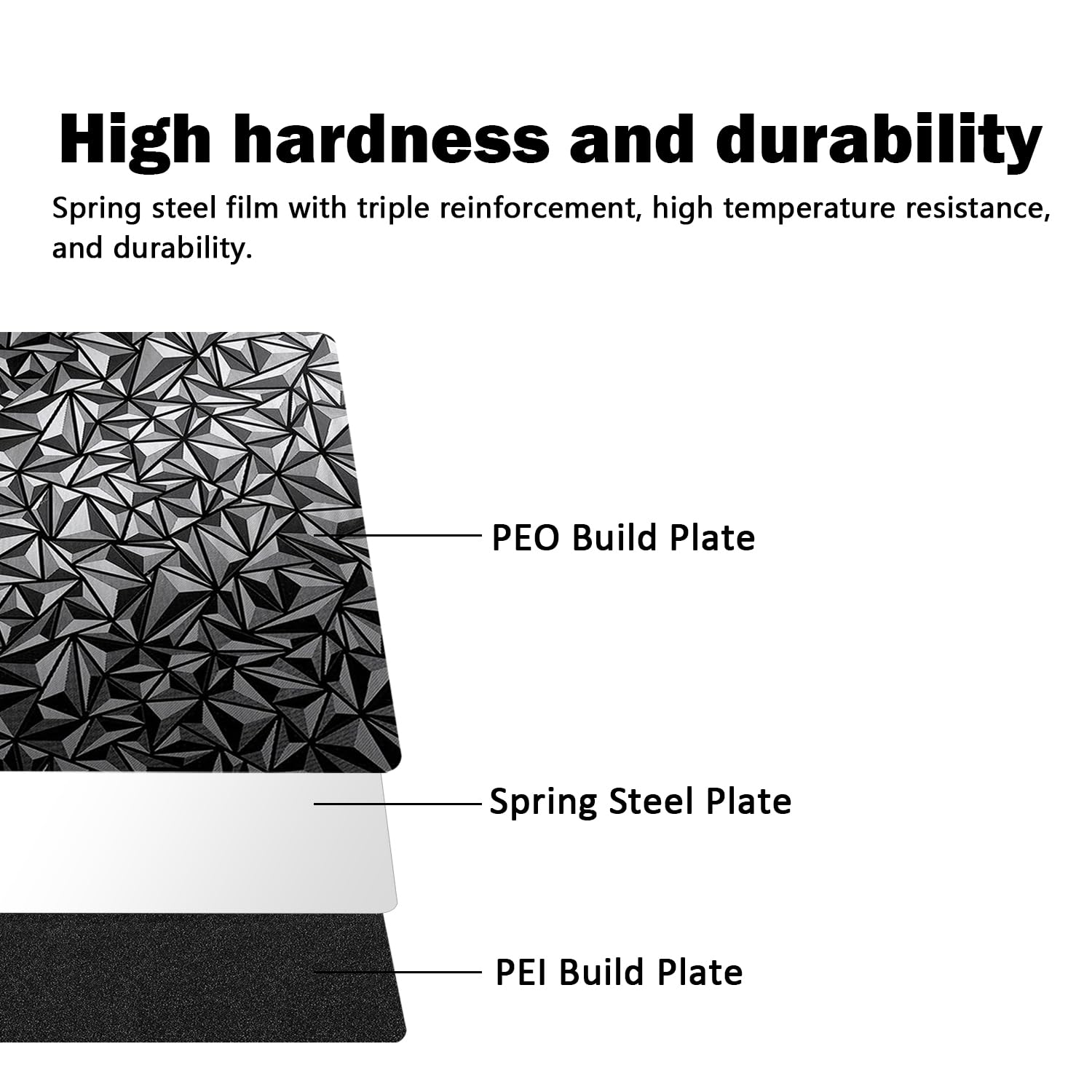 Black Textured PEI+Smooth PEO  - Pei Sheet recension och pris