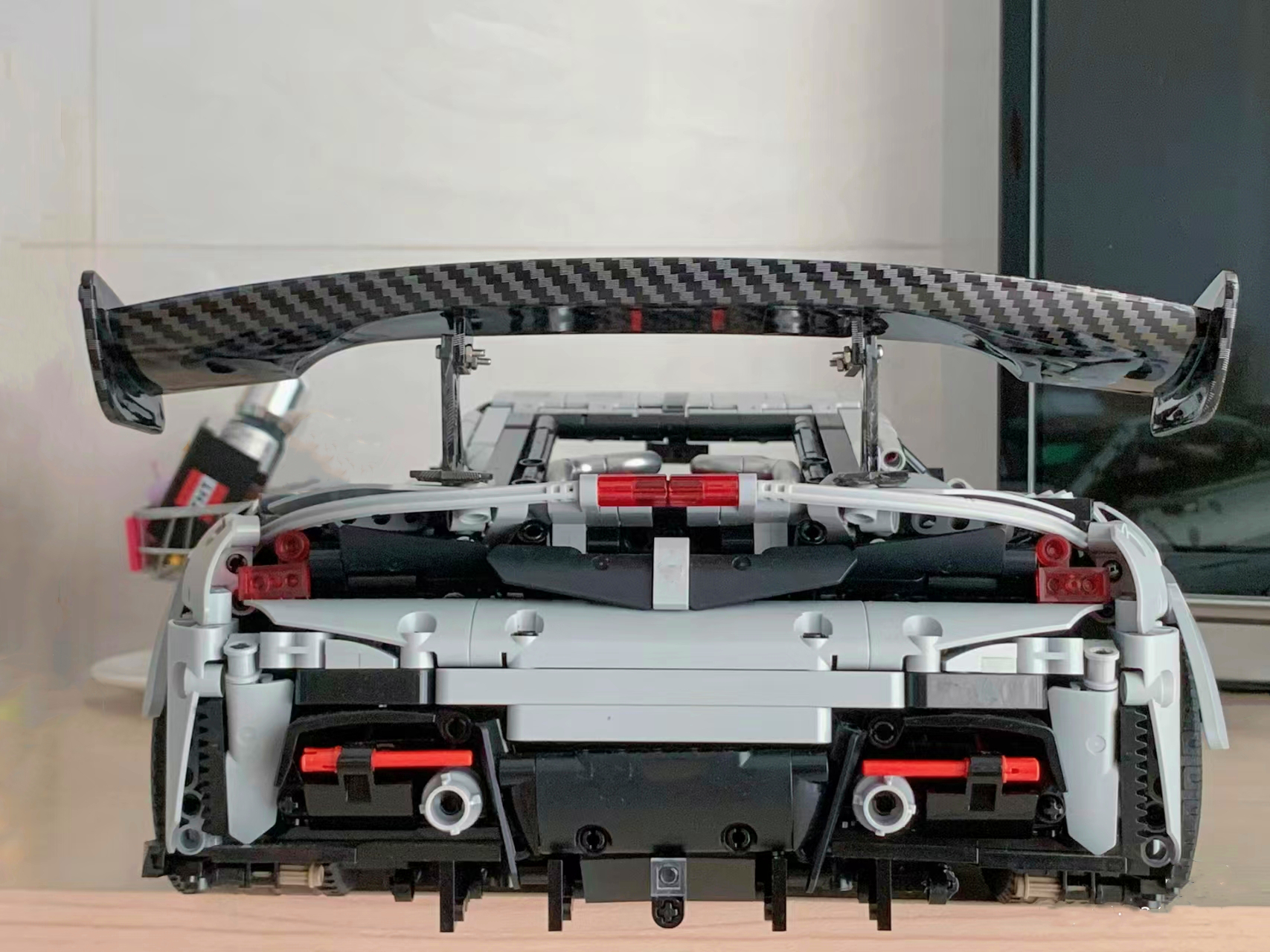 Carbon Fiber Tail MOC Technolo - 3D Printing Lego Bricks recension och pris
