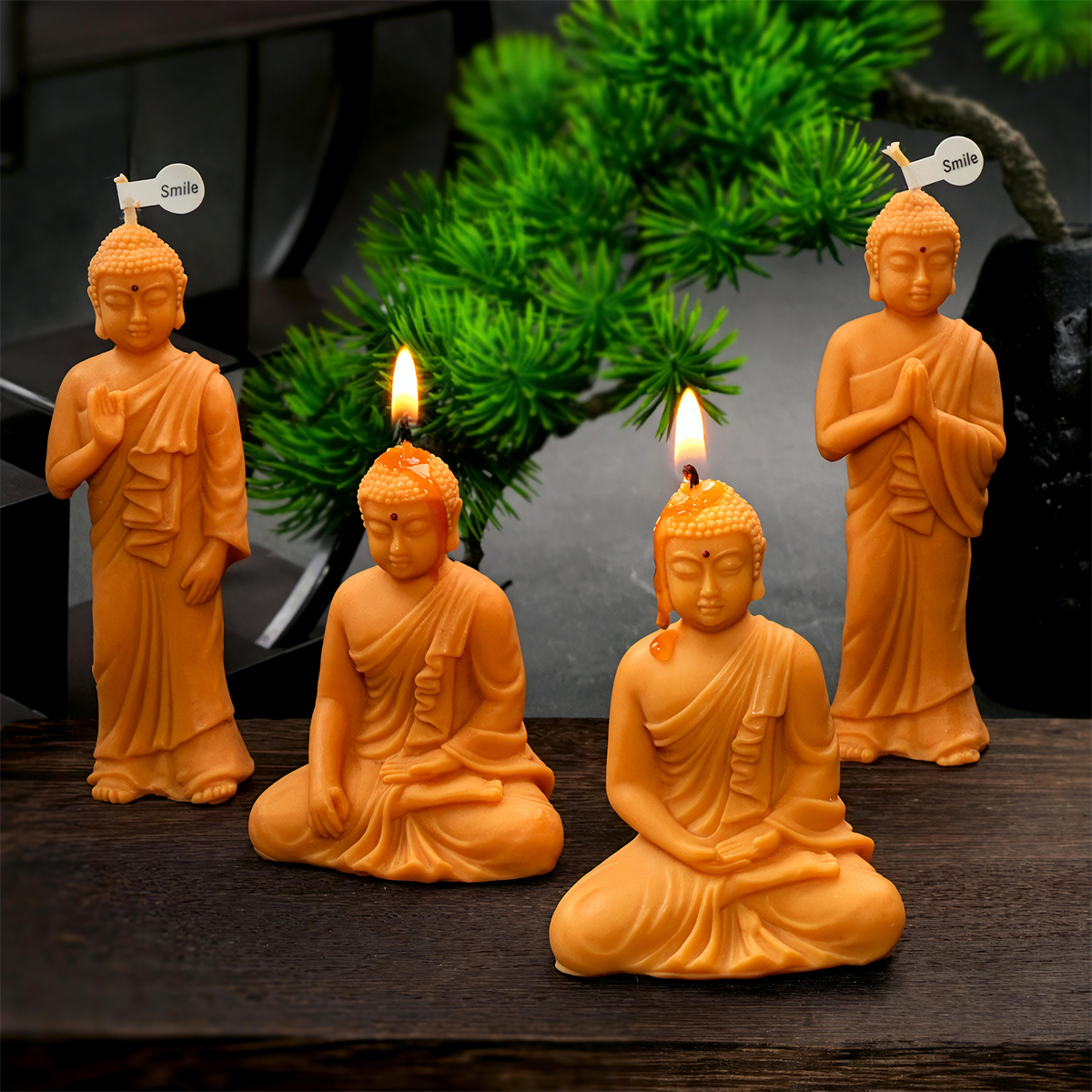 3D Buddha Statue Candle Silico - 3D Printing Concrete recension och pris